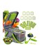 Chopper, 22-in-1 Kitchen Mandoline with Storage Baskets and Carrying Handle, Vegetable Slicer Food Chopper for Onion Veg Garlic Potato Salad Mini Dicer Chopper Cutter