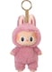 Labubu Monster Plush Keychain Doll For Kids - Colorful Soft Vinyl Toy Figure With Shiny Eyes, Cute Kawaii Collectible Monster Plush For Boys &amp; Girls, Designer Art Keychain Doll Gift, Mini Stuffed Toy