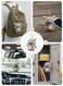 Stitch Figure Keychain Plush Doll 18cm - Cute Vinyl Face Stuffed Animal With Brown Hood &amp; Coconut, Disney Lilo &amp; Stitch Surprise Box Series Bag Charm, Soft Hanging Toy Gift For Girls &amp; Kids Birthday