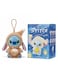 Stitch Figure Keychain Plush Doll 18cm - Cute Vinyl Face Stuffed Animal With Brown Hood &amp; Coconut, Disney Lilo &amp; Stitch Surprise Box Series Bag Charm, Soft Hanging Toy Gift For Girls &amp; Kids Birthday