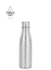 Stainless Steel Sport Bottle Silver/Black 750ml