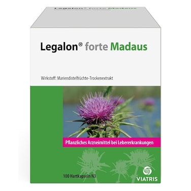 Legalon Forte 140 mg Capsules 100's