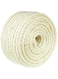 Treasborn Natural Sisal White Rope for Cat Scratcher Scratching Post Replacement 1/4 inch Cat Tree Sisal Rope for Repairing, Recovering or DIY Cat Scratcher 50/100 / 164 Feet