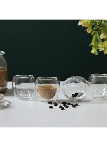 Double Wall Glass Set 80 ml