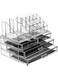 Drawer Desktop Cosmetic Transparent Dust Covered Dresser Storage Box
