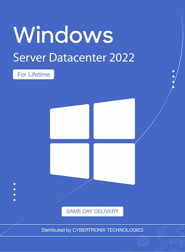 Microsoft Windows Server Datacenter 2022   1 Server for Lifetime   Digital License   SAME DAY DELIVERY