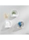 3-Piece Wall Floating Shelves Set - Easy to Assemble - 29x29x18cm - White PVC - Practical and Decorative - Perfect for Children's Room, Living Room, Bedroom, and More
