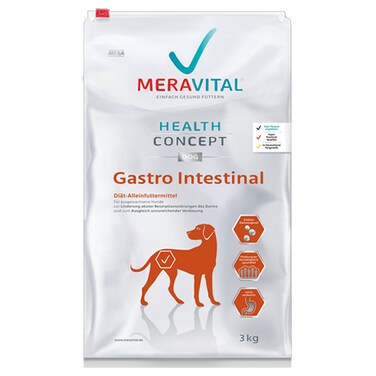 Mera MERAVITAL Gastro Intestinal Specialized Dry Food for Digestive Health in Dogs   3kg