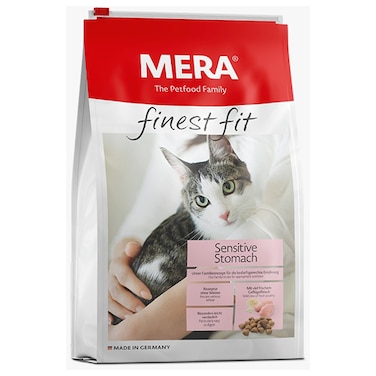 Mera Finest Fit Sensitive Stomach Cat Food Gentle, Digestive Support for Cats   1.5Kg