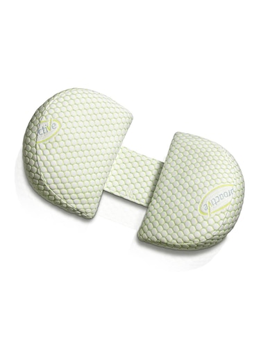 Pregnancy Pillow &acirc;&euro;&ldquo; W Shaped Maternity Support for Side Sleepers, Adjustable Travel Wedge Pillow for Back, Belly, and Hip Relief, Ideal for Pregnant Women, Nursing Pillow (Light Green)