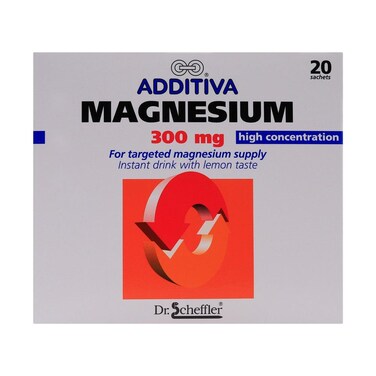 Additiva Magnesium 300 mg Sachets, 20 Tablets