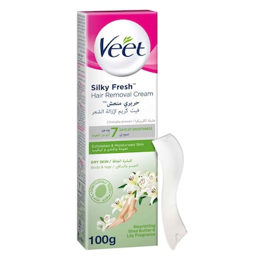 Veet Hair Removal Cream for Dry Skin Legs &amp; Body,100g