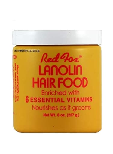 Red Fox Lanolin Hair Food, 8Oz