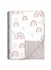 Blanket,Soft Plush Blankets with Dotted Backing,Nap Blanket for Nursery Stroller,Comfortable and Breathable,Soft and Warm,for Unisex,Toddlers,Boys Girls,100*75cm