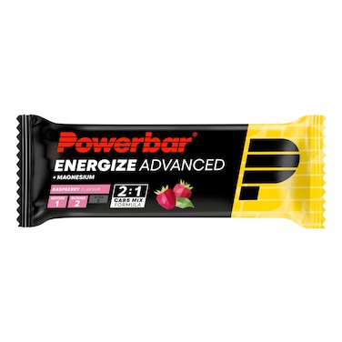 PowerBar Energize Advanced Raspberry Energy Bar &ndash; High Carb 2:1 Endurance Sports Bar with Sodium &amp; Magnesium   15 x 55g   Protein Energy Bar for Running &amp; Cycling