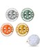 4 Pack Pet Hair Remover for Laundry,Washing Machine Floating Hair Filter Mesh Removal,Reusable Dog and Cat Hair Catcher with 80 Washer Lint Trap Net Pouch,Removes Pet Fur, Hair, Lint