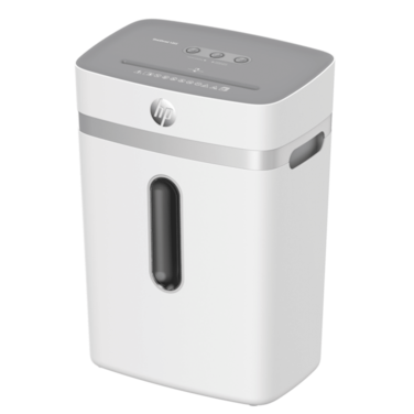 HP OneShred 12CC Office Paper Shredder Machine, P-4 Security, Cross Cut, 12 Sheets, 23L Bin - 2802