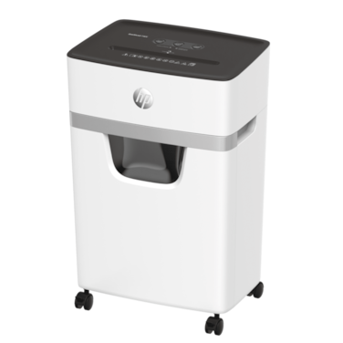 HP OneShred 15CC Office Paper Shredder Machine, P-4 Security, Cross Cut, 15 Sheets, 20L Bin - 2803