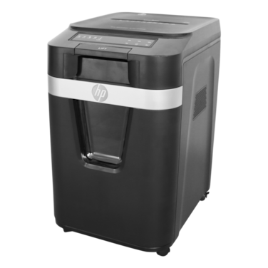HP Pro Shredder Auto 200MC Office Paper Shredder Machine, P-4 Security, Micro Cut, 200 Sheets, 32.2L Bin - 2821