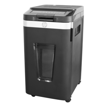 HP Pro Shredder Auto 400MC Office Paper Shredder Machine, P-4 Security, Micro Cut, 400 Sheets, 53L Bin - 2823