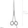 Jaguar White Line Satin Classic Hairdressing Scissors, 6.5-Inch Length, Silver, 0.031 Kg 4030363100181