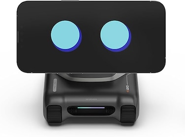 TangibleFuture LOOI Robot-Space Black &ndash; AI Desktop Companion with ChatGPT Voice Interaction, Memory, Personality, Gesture &amp; Face Recognition, Emotional Support, and 10W Wireless Charging
