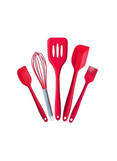 SILICONE KITCHEN UNTENSILS 5 PCS