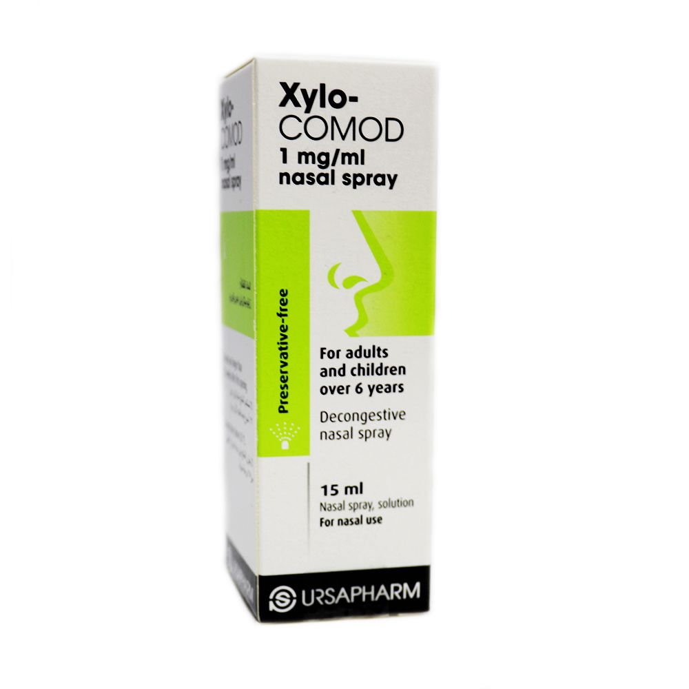 Buy Xylo-Comod Nasal Spray 15ml Online | Carrefour UAE