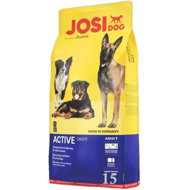 Josera JosiDog Active (15Kg) Premium Gluten-Free Dry Dog Food for Active Adults
