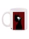 Printed Coffee Mug White/Black/Red
