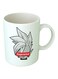 Print Printed Coffee Mug White/Black/Red