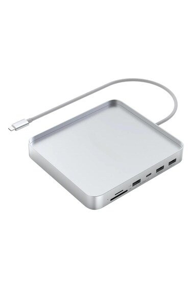 24&rdquo; iMac Compatible USB-C Hub Stand with SSD Enclosure 10Gbps SD Card Reader