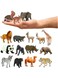 22 Pcs Animal Toys Set with 16 Realistic Soft Animals &amp; 6 Forest Accessories for Kids - Durable, Non-Toxic Educational Playset - Perfect Gift for Imaginative Play &amp; Learning