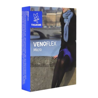 Thuasne Venoflex Micro Socks CT Short Caramel S4 30021