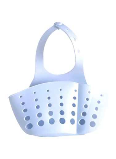 Dubai Gallery Adjustable Snap-On Sink Storage Basket Blue 200X110Millimeter
