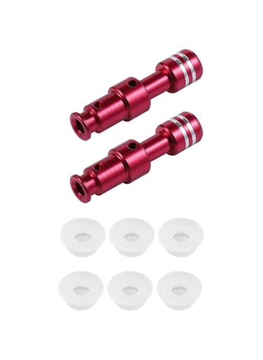 ZYLONE 2 Pack Float Valve - Replacement Parts with 6 Sealer Gasket, Silicone Caps for Pressure Cooker Duo/Duo Plus/Lux 8 QT ( 6 Silicone Caps)
