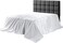 Zen 100% Egyptian Cotton Flat Bed Sheet - Single 170x250cm, 300 Thread Count, Ultra Soft &amp; Comfort, Fade &amp; Wrinkle Resistant (White)