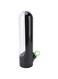 Jectse Keeper, Multifunctional Saver with Efficient Watertight Integrity for Coriander Parsley Mint Asparagus Vegetable. Fridge Organizer, Non Slip Bottom Design (Black)