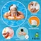 FREDS SWIM ACADEMY SWIMTRAINER 'Classic' Orange - Advanced swimming trainer for children from 2 years to 6 years, effective swimming aid to promote free swimming