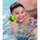 FREDS SWIM ACADEMY Funball, Mini Children's Play Ball for the Beach, Jumps up to 30 m on Water, Water Toy Made of Silicone with Lycra Fabric, Ideal as a Pool and Beach Toy for the Whole Family