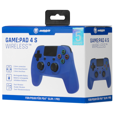 SNAKEBYTE PS4 GAME:PAD 4S WIRELESS BLUE