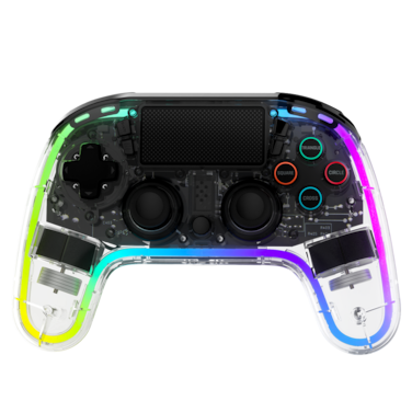 SNAKEBYTE GAMEPAD RGB &ndash; Wireless controller for PS4 &amp; PS3 SNAKEBYTE  3.5 mm audio jack   900 mAh Battery capacity   Built-in speaker
