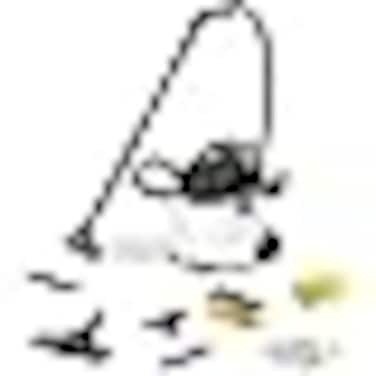 Karcher SE 5 Washing Vacuum Cleaner, Multifunctional 3-in-1 Product, Carpet and Hard Floors, Comfortable 2 Tank System, White