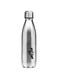 MILTON 700ml Stainless Steel Water Bottle, Single-Walled, BPA-Free, Leak-Proof, Rust-Free, Easy-Grip Fridge Bottle,Easy to Carry, Gym Bottle for Men, Kids, School &amp; Travel - Shine - Silver