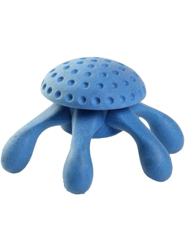 KIWI WALKER Let&lsquo;s play! OCTOPUS MINI Dog Toy - BLUE/12CM