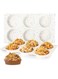 Egg Bite Molds, 6-Cup Silicone Muffin Pan, Non-Stick Baking Pan for Making Tarts, Meatloaf, Quiche, Egg Muffins, and Mini Cheesecakes