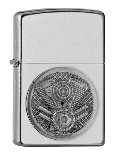 Zippo 2007651 207 Motor TDV Street Chrome Windproof Lighter