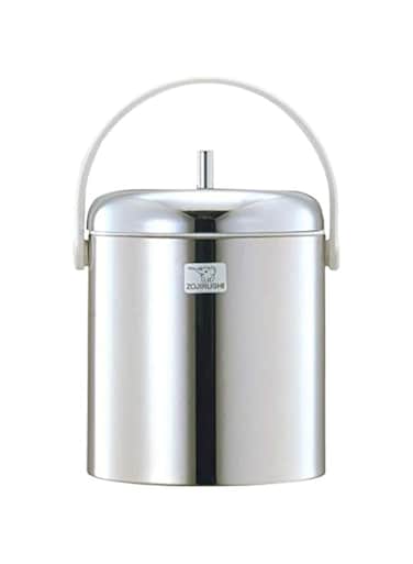 Zojirushi Stainless Steel Vacuum Insulated Ice Pail, 1.2 Liter Capacity, Silver
