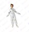 Astronaut Costume for Kids &ndash; Realistic White Space Suit Jumpsuit, Unisex Premium Outfit - Large