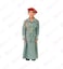 Police Girl Officer Costume for Kids &ndash; UAE Green   Authentic &amp; Premium - Medium
